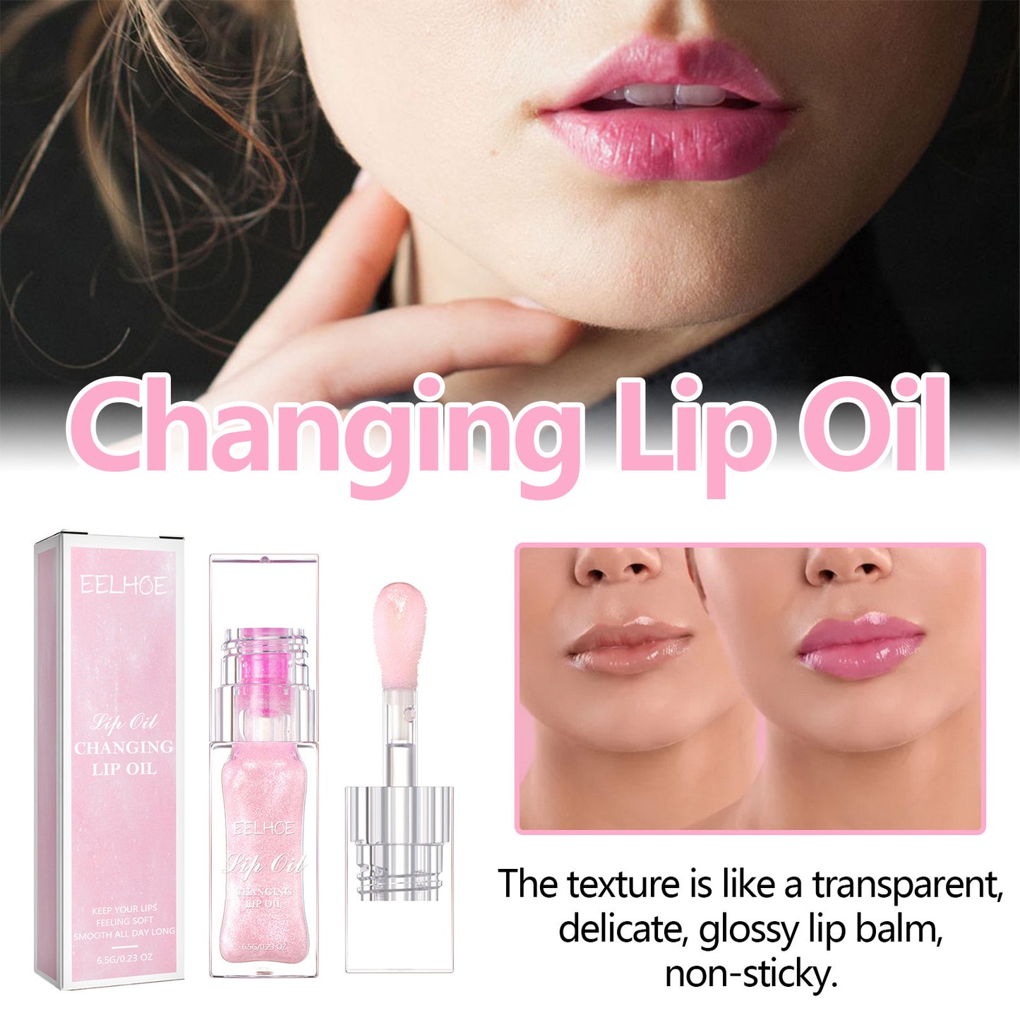 Moisturizing Lip Oil for Fine Lines – Nourishing Formula for Soft, Smooth & Healthy Lips Smooth & Repair Lip Care Oil