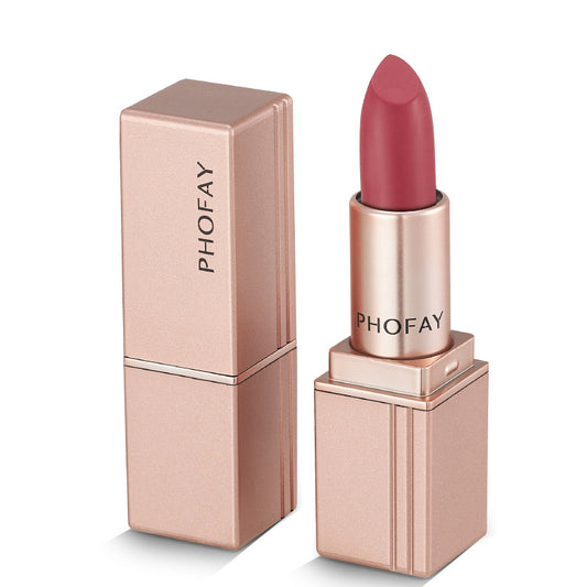 PHOFAY Matte Lipstick – Smooth, Waterproof & Highly Pigmented Lip Color