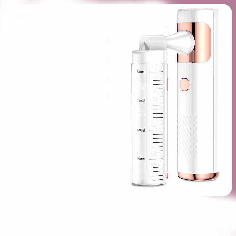 80ml Facial Steamer Humidifier – Portable Skin Care Mist Sprayer for Deep Hydration & Moisturizing Face Care