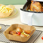 200 Disposable Air Fryer Liners (16.0cm), Square Paper Air Fryer Liner Pots, Paper Basket Bowls, Baking Trays, Oven Accessories, Baking Tools, Kitchen Gadgets, Kitchen Accessories
