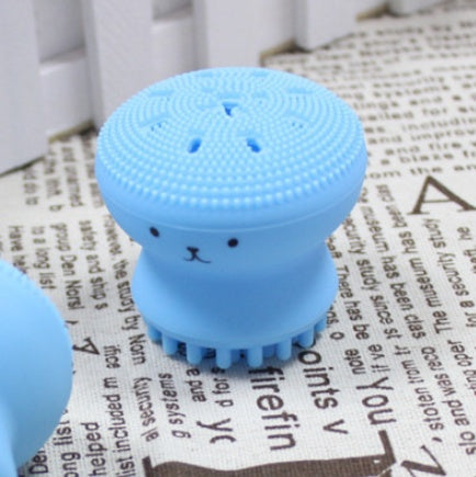 Cute Silicone Cleansing and Exfoliating Face Brush – Soft Gentle Silicone Facial Cleanser Tool for Deep Pore Cleaning & Skin Care Routine