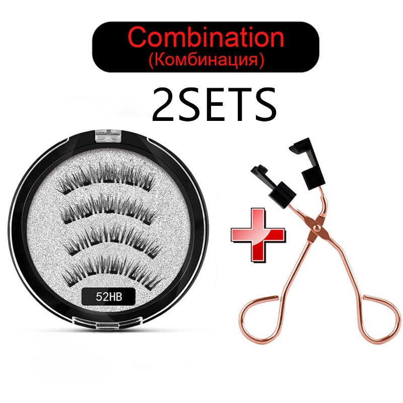 Magnetic False Eyelash Applicator Clip Set – Easy Lash Tool for Perfect Eye Makeup