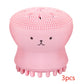 Cute Silicone Cleansing and Exfoliating Face Brush – Soft Gentle Silicone Facial Cleanser Tool for Deep Pore Cleaning & Skin Care Routine