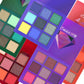 9 Shades Diamond Eyeshadow – Bright, Shiny & High-Gloss Eye Makeup Palette