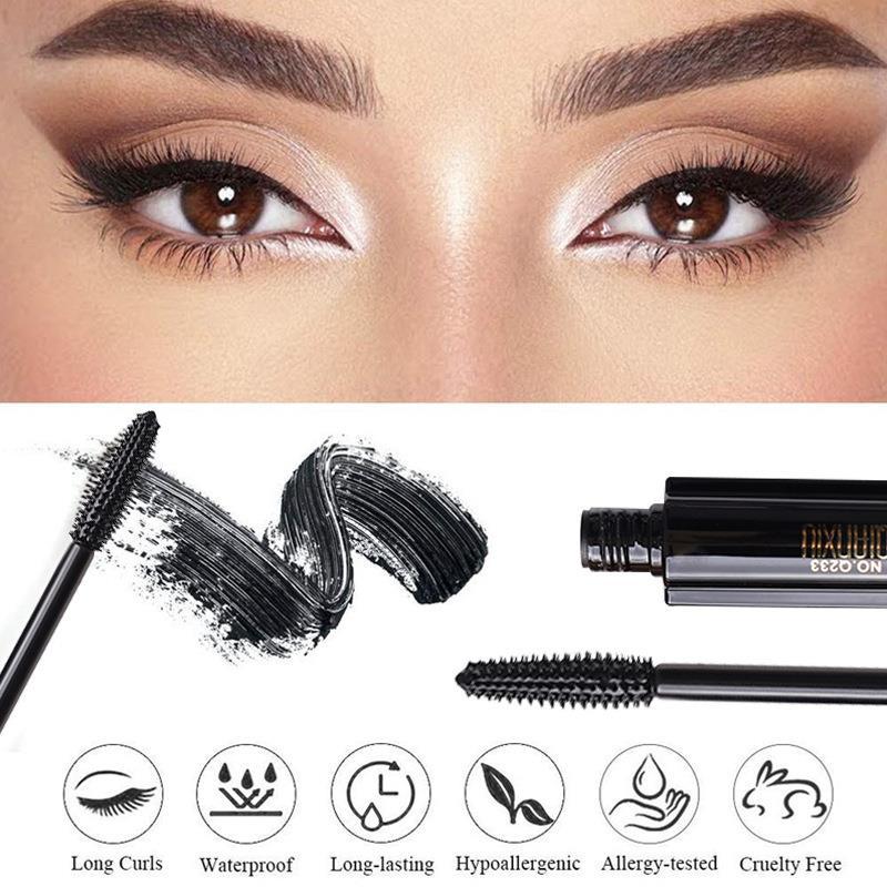 4D Waterproof Mascara – Smudge-Proof, Non-Caking & Long-Lasting Volume