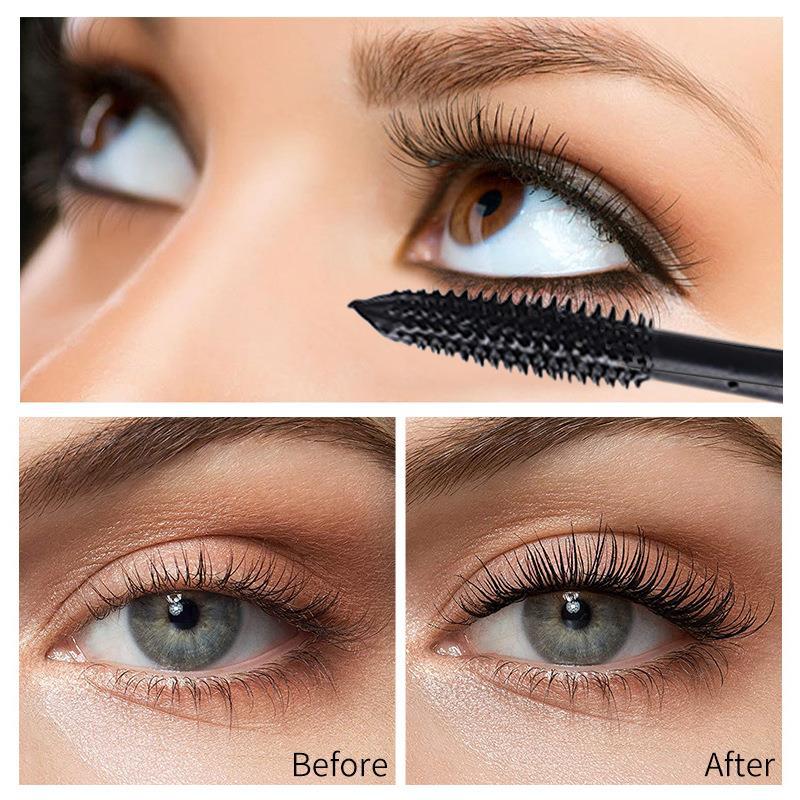 4D Waterproof Mascara – Smudge-Proof, Non-Caking & Long-Lasting Volume