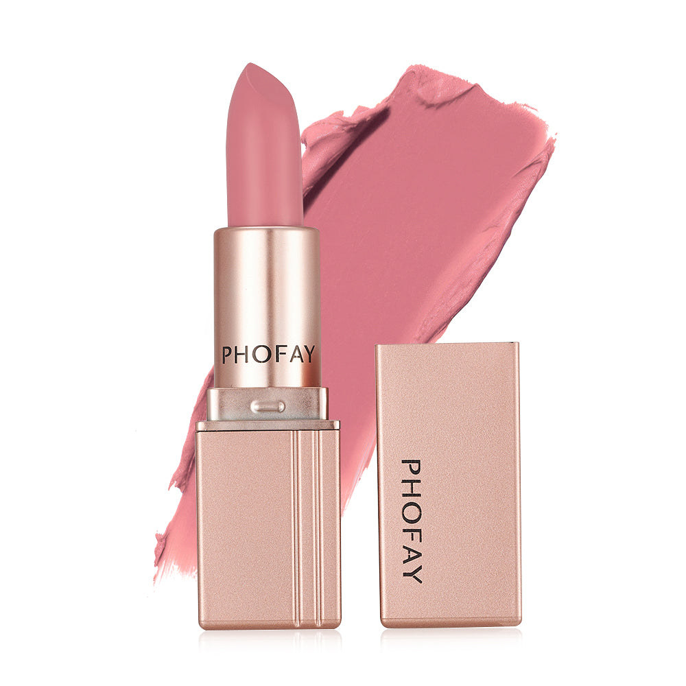PHOFAY Matte Lipstick – Smooth, Waterproof & Highly Pigmented Lip Color