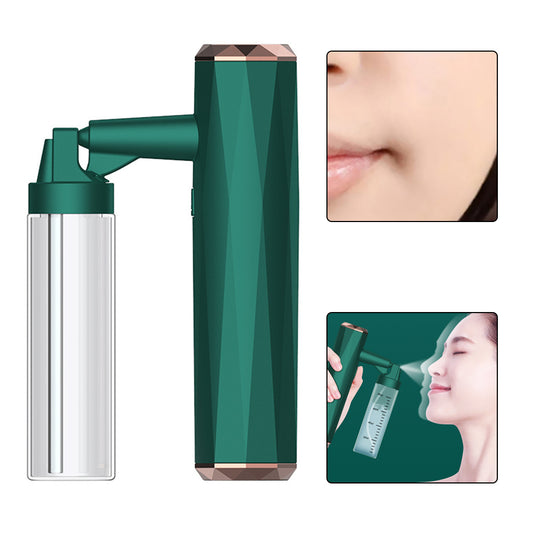 80ml Facial Steamer Humidifier – Portable Skin Care Mist Sprayer for Deep Hydration & Moisturizing Face Care