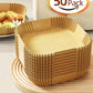200 Disposable Air Fryer Liners (16.0cm), Square Paper Air Fryer Liner Pots, Paper Basket Bowls, Baking Trays, Oven Accessories, Baking Tools, Kitchen Gadgets, Kitchen Accessories