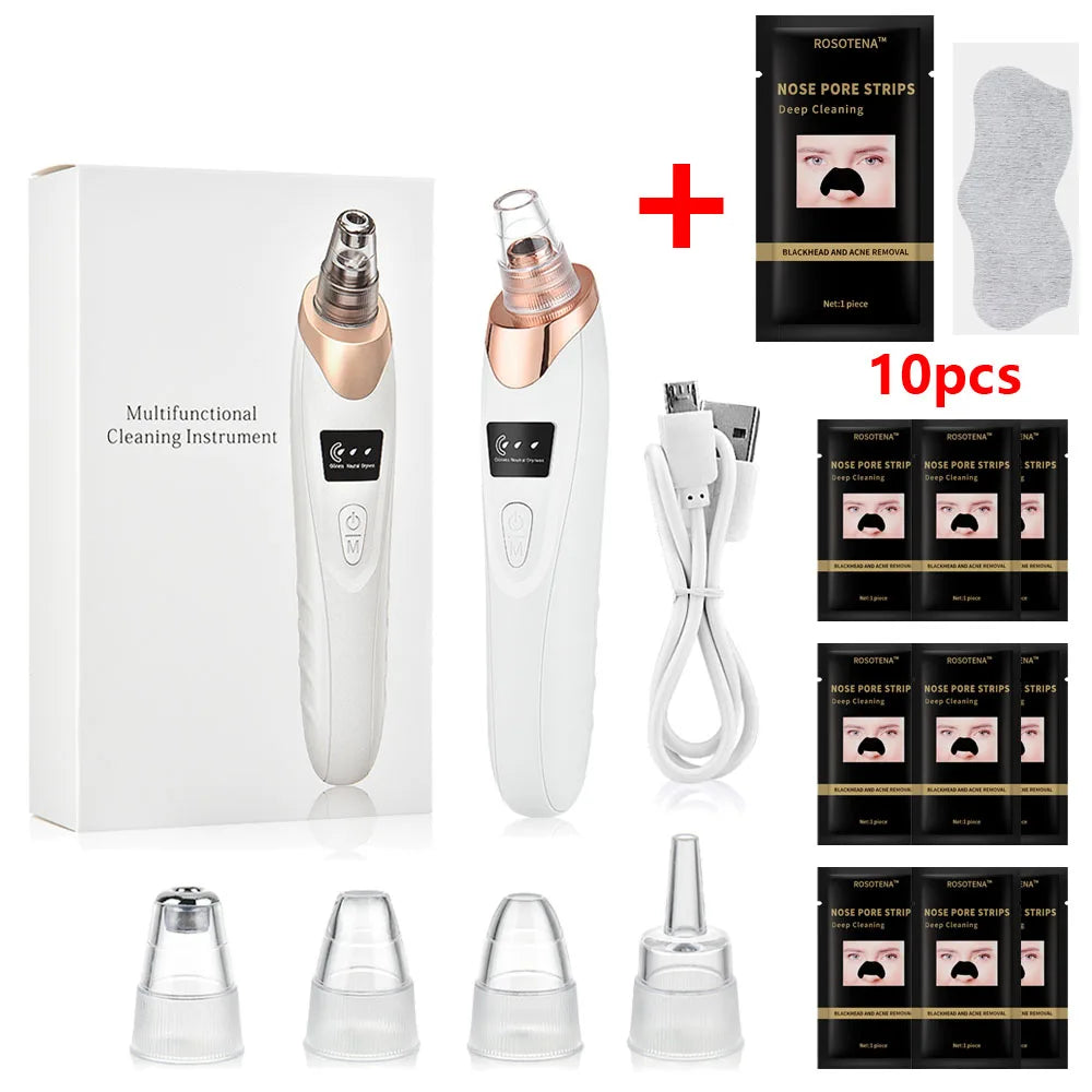 Professional Blackhead Remover Vacuum – Electric Pore Cleaner for Acne, Pimples & Deep Facial Cleansing