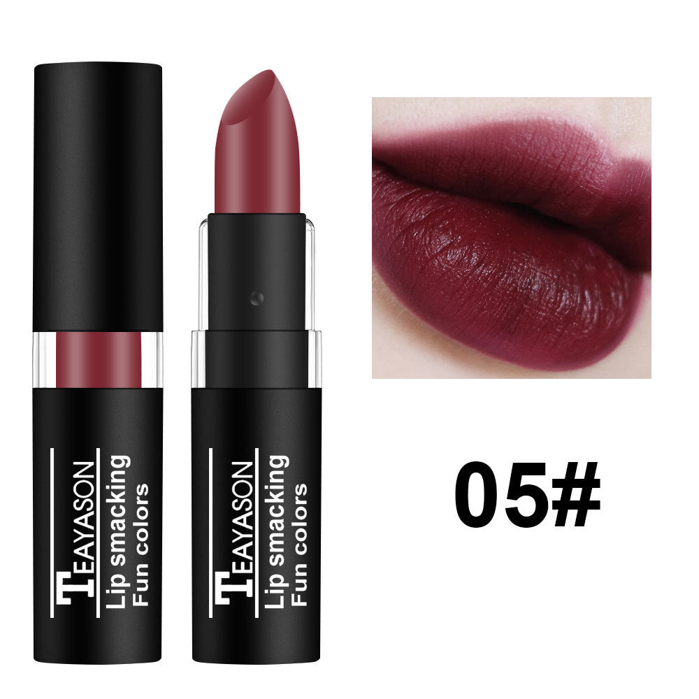 Creative Retro Lipstick – Dark Nude White Shade for Vampire Halloween Look