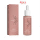 Self Tanning Serum Drops for Face & Body – Dark Bronzer, Natural Glow, Fine Line Repair Tanning Serum