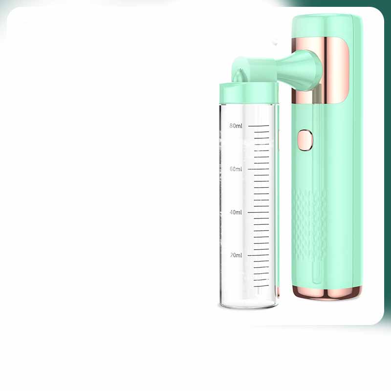 80ml Facial Steamer Humidifier – Portable Skin Care Mist Sprayer for Deep Hydration & Moisturizing Face Care