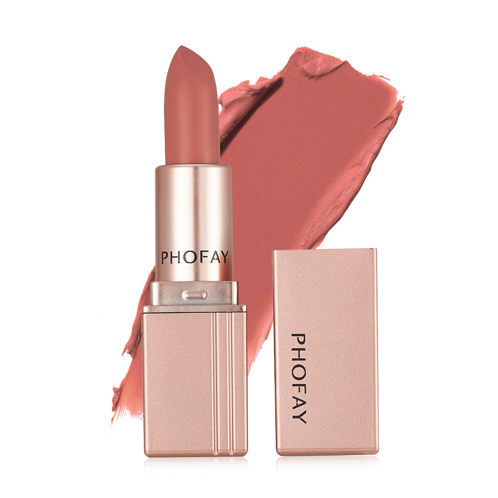 PHOFAY Matte Lipstick – Smooth, Waterproof & Highly Pigmented Lip Color