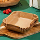 200 Disposable Air Fryer Liners (16.0cm), Square Paper Air Fryer Liner Pots, Paper Basket Bowls, Baking Trays, Oven Accessories, Baking Tools, Kitchen Gadgets, Kitchen Accessories