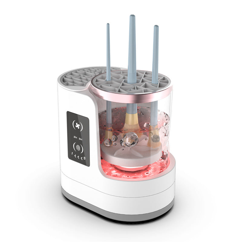 Automatic Makeup Brush Cleaner Machine – Electric Rechargeable Brush Cleaning Stand for Fast & Deep Cleaning