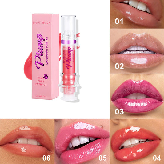 Hydrating Lip Honey Gloss – Rich Color, Plumping & Mirror Shine Finish– Rich Color Liquid Lipstick with Mirror Shine
