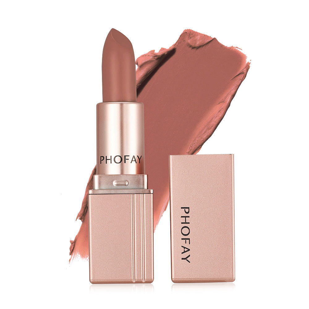 PHOFAY Matte Lipstick – Smooth, Waterproof & Highly Pigmented Lip Color