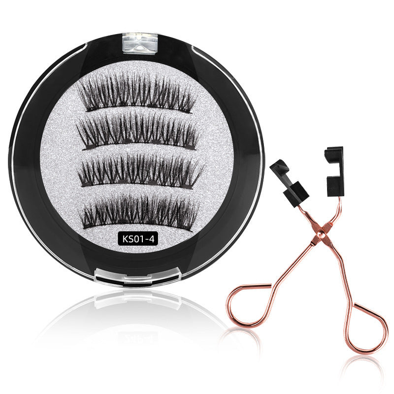 Magnetic False Eyelash Applicator Clip Set – Easy Lash Tool for Perfect Eye Makeup